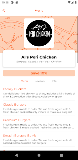 Als Peri Chicken WN2 Screen 2