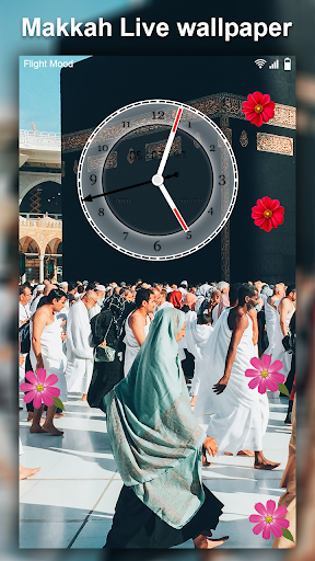 Makkah Clock Live Wallpaper HD Screen 3
