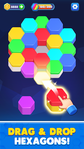 Hexa Stack screenshot 0