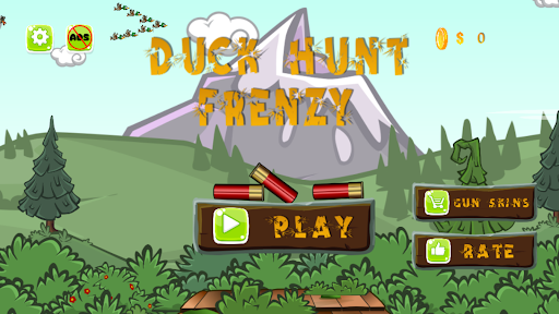 Android application Duck Hunt Frenzy screenshort