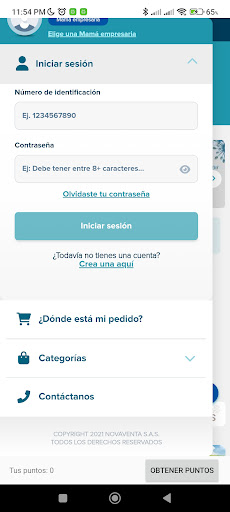 Tienda Novaventa Screen 2