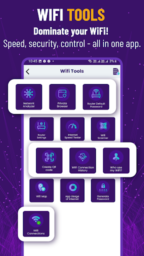 Android application Wifi Password Tools screenshort