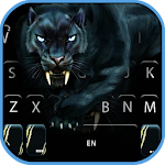 Cover Image of डाउनलोड Scary Black Panther Keyboard T  APK