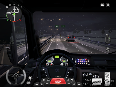 لعبة محاكاة قيادة الشاحنات الواقعية poster