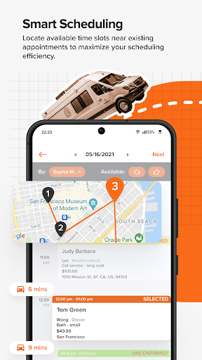 Screenshot of MoeGo: for busy pet groomers