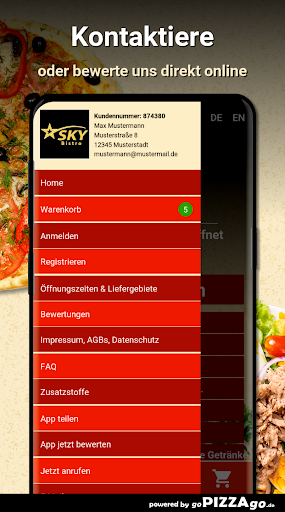 Sky Bistro Trier Screen 3