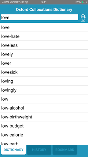 OXCOLL - Collocations Dictiona Screenshot 1 - AppWisp.com