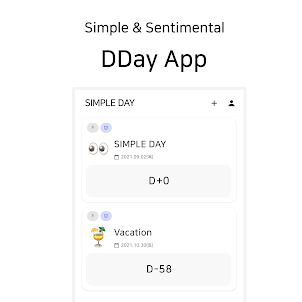 Simple Day(D-Day, Anniversary)