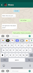 Messages - Texting OS 17 Captura de pantalla