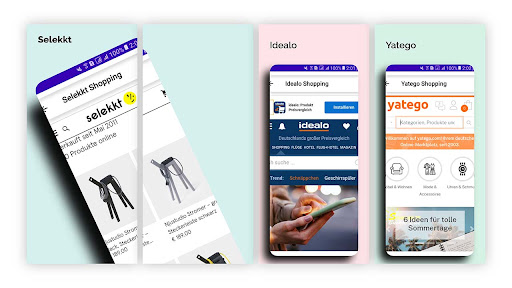 Android application Germany Online Shopping screenshort