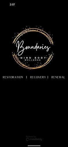 Android application Boundaries Mind Body Wellness screenshort