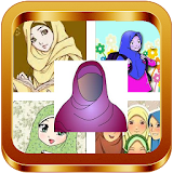 Hijab Pashmina Simple icon