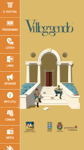 Android application Villeggendo screenshort