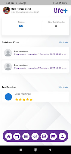 Lifeplus+ Doctor Screen 2