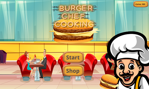 Burger Chef Cooking