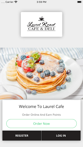 Android application Laurel Cafe screenshort
