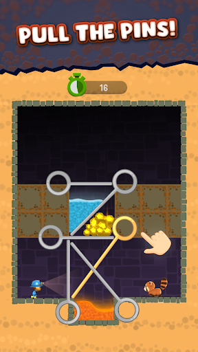 Mine Rescue: Gold Mining Games - Puzzle - games