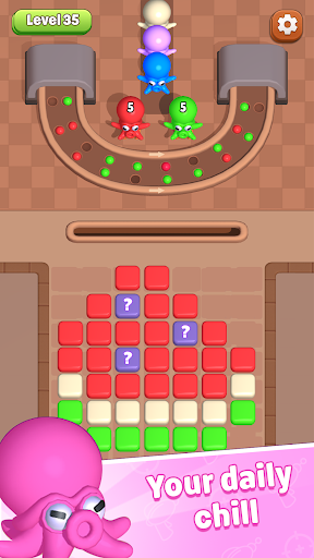 Tako Jam Sort Puzzle ekran görüntüsü