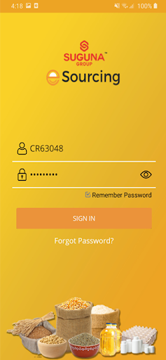 Android application eSourcing screenshort