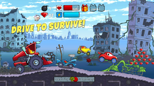 Car Eats Car - Apocalypse Race 3.0 APK + Mod (Unlimited money) for Android