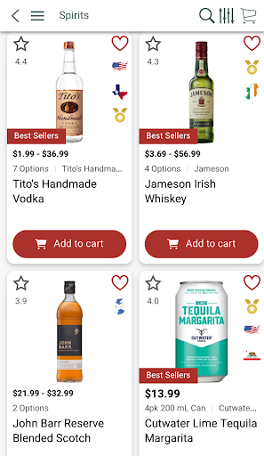 Android application Campus West Liquors Inc screenshort