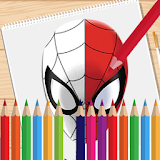 Coloring Book For SuperHeroes icon