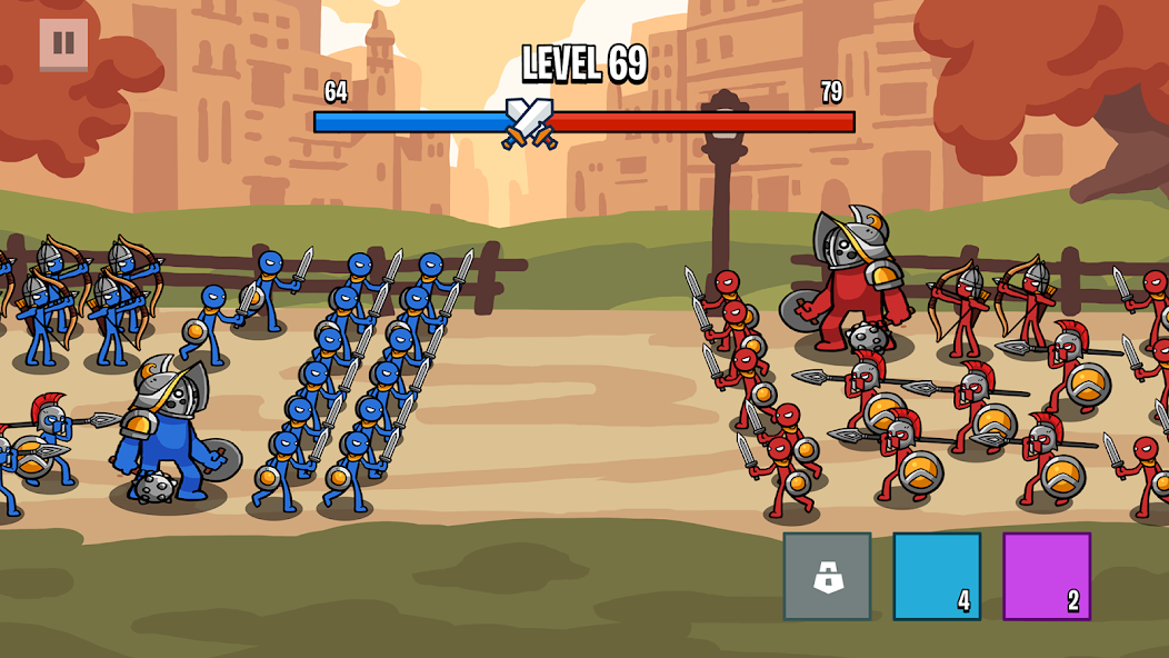 Stick Battle: War of Legions 2.7.4 APK + Мод (Unlimited money) за Android