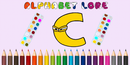 Baixar Alphabet lore : coloring pages para PC - LDPlayer