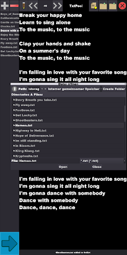 TxtPool Screen 3