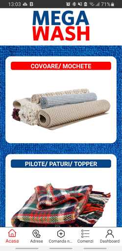 Android application Mega Wash Spalatorie screenshort