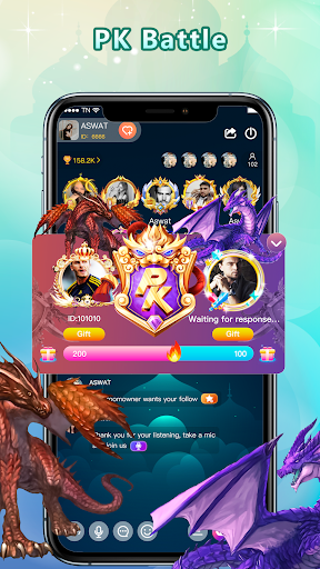 Aswat - Group Voice chat Rooms Screen 3