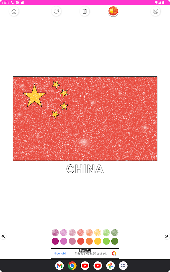 #6. world flag coloring book (Android) By: Abyanov