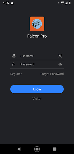 Android application Falcon Pro screenshort