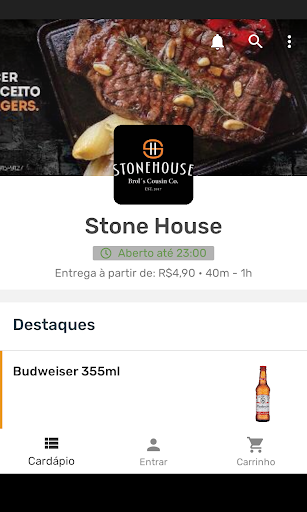 Android application Stone House screenshort