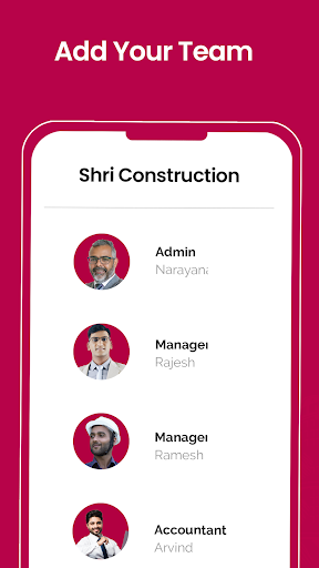 Onsite Construction App Screen 3