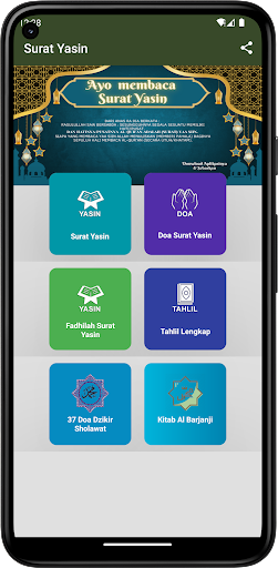 Android application Surat Yasin dan Tahlil Lengkap screenshort