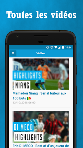 Marseille Actu Foot Screen 2