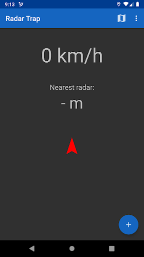 Android application Radar Trap screenshort