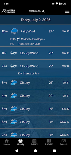 Sheerr Weather screenshot 1