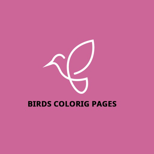 Birds coloring pages
