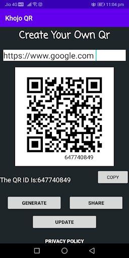 Khojo QR Screen 2