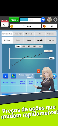 Visualização do aplicativo