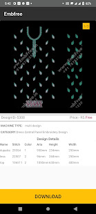 EMB FREE - Embroidery design Shopping App 5.0 APK screenshots 8