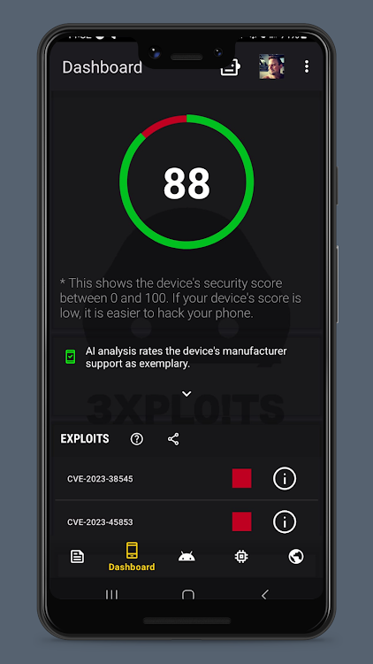 Android Exploits - 6.1.89 - free url validation test - (Android)