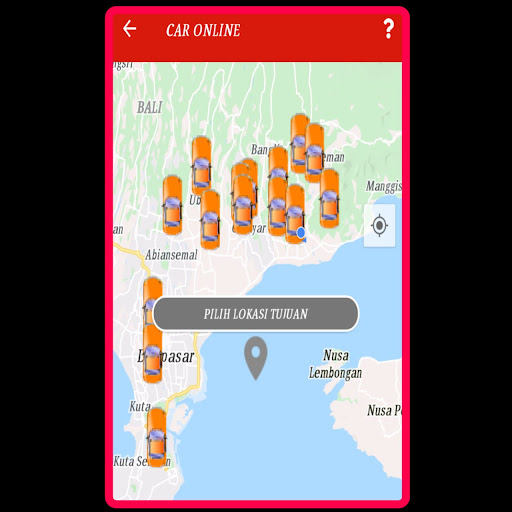 Android application Kojek Bali Driver screenshort