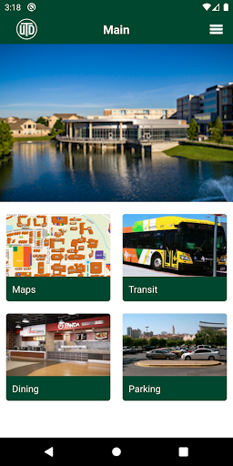 Android application UTD Services screenshort