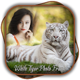 White Tiger Photo Frames icon