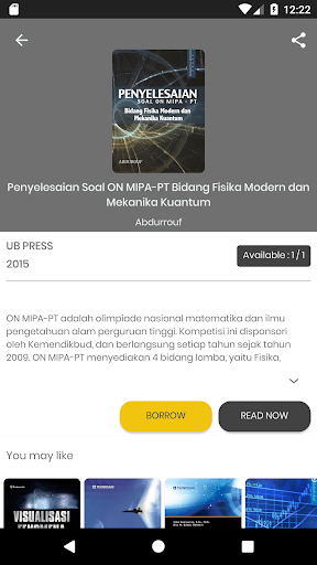 Digilib SMA N 21 Palembang Screen 2
