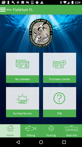 Android application Fish|Hunt FL screenshort
