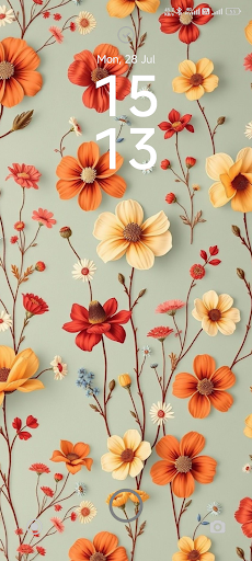 Flower Pattern Wallpaper